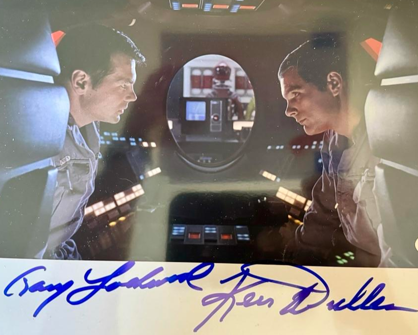 Gary Lockwood & Keir Dullea Signed 8x10 Photo (Space Odyssey) - JSA COA